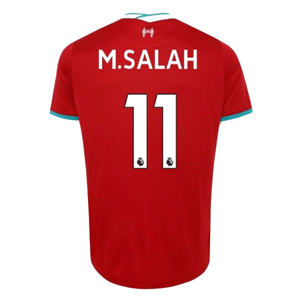 Camiseta Liverpool NO.11 M.Salah Primera 2020-2021 Rojo
